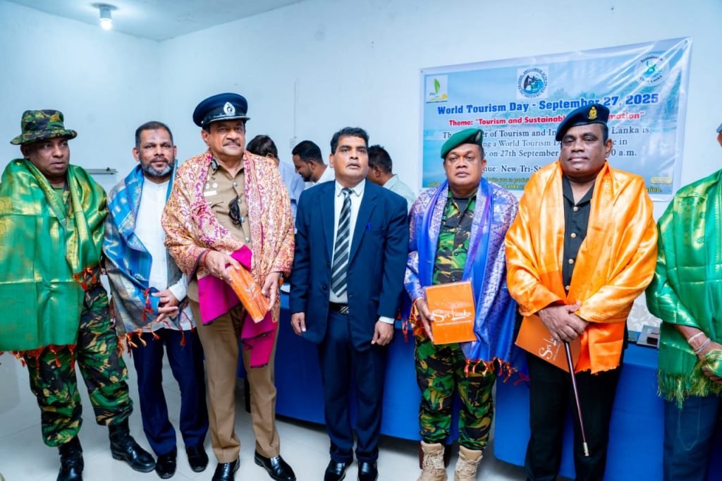 உலக சுற்றுலா தினம் அறுகம்பேயில் சுற்றுலாத்துறையை மேம்படுத்துவதற்கு உழைத்தோர் பாராட்டி கௌரவிப்பு