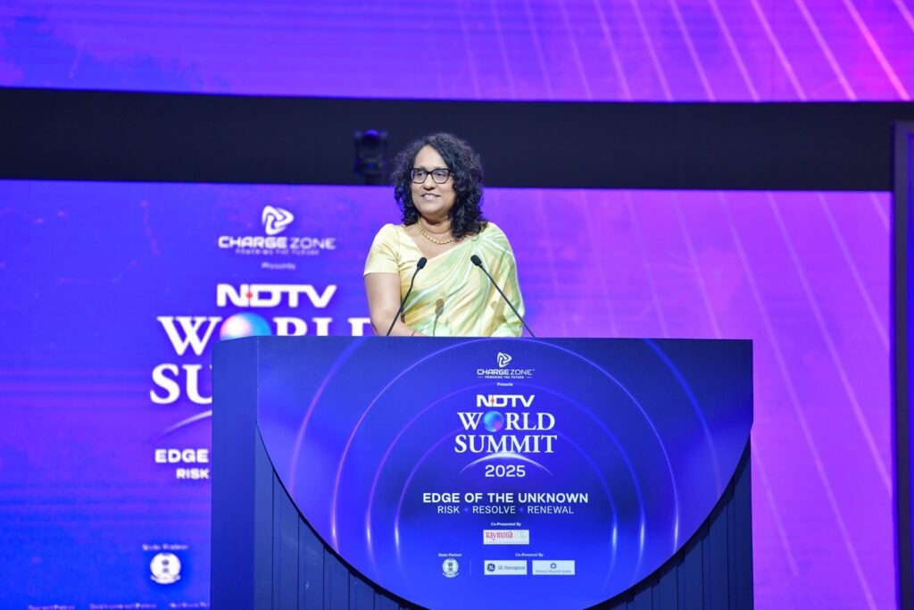 NDTV உலக மாநாட்டில் உரையாற்றிய பிரதமர்