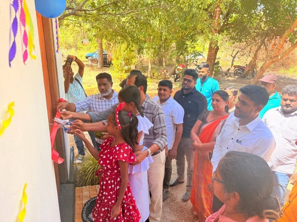 வண்ணாத்தவில்லு பகுதியில் வறிய குடும்பம் ஒன்றிற்கு வீடு கையளிக்கும் நிகழ்வு