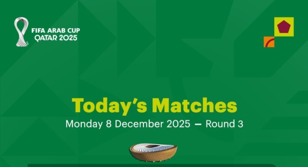 FIFA Arab Cup 2025: இன்று நடைபெறும் போட்டிகள்