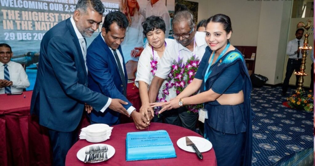 இலங்கை வரலாற்றில் அதிகமான சுற்றுலாப் பயணிகள் வருகை!