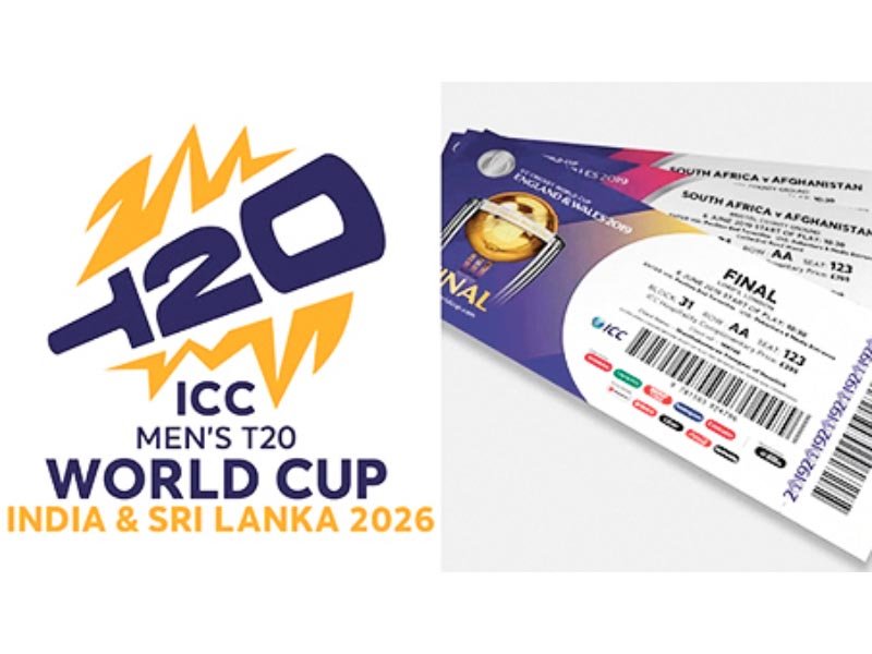 2026 T20 உலகக் கிண்ண நுழைவுச்சீட்டு விற்பனை ஆரம்பம்: குறைந்தபட்ச விலை 100 ரூபா!