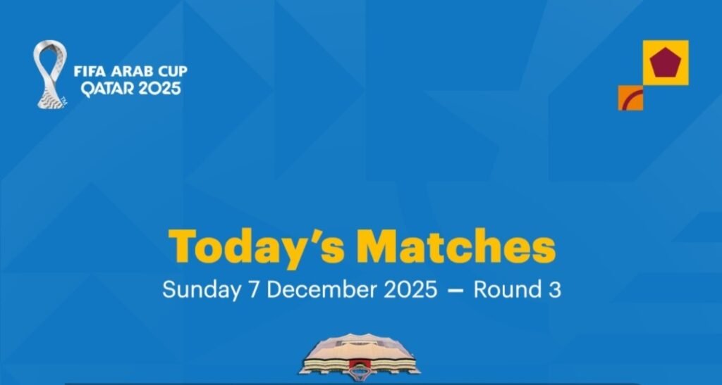 FIFA Arab Cup 2025: இன்று நடைபெறும் போட்டிகள்